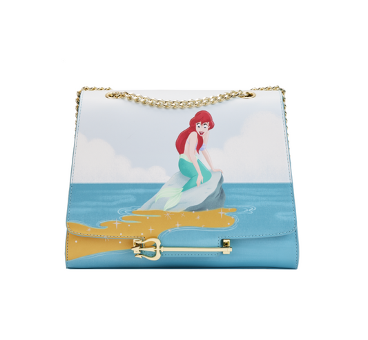 Loungefly Disney Ariel Little Mermaid Triton's Gift Crossbody Bag - Sac à main