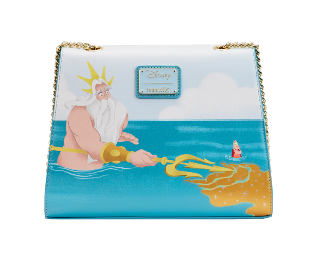 Loungefly Disney Ariel Little Mermaid Triton's Gift Crossbody Bag - Sac à main