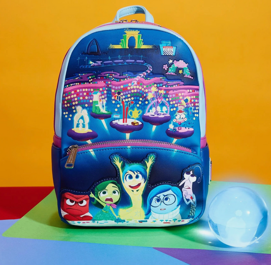 Loungefly Pixar Vice Versa Panneau de commande Mini Backpack - Sac à dos