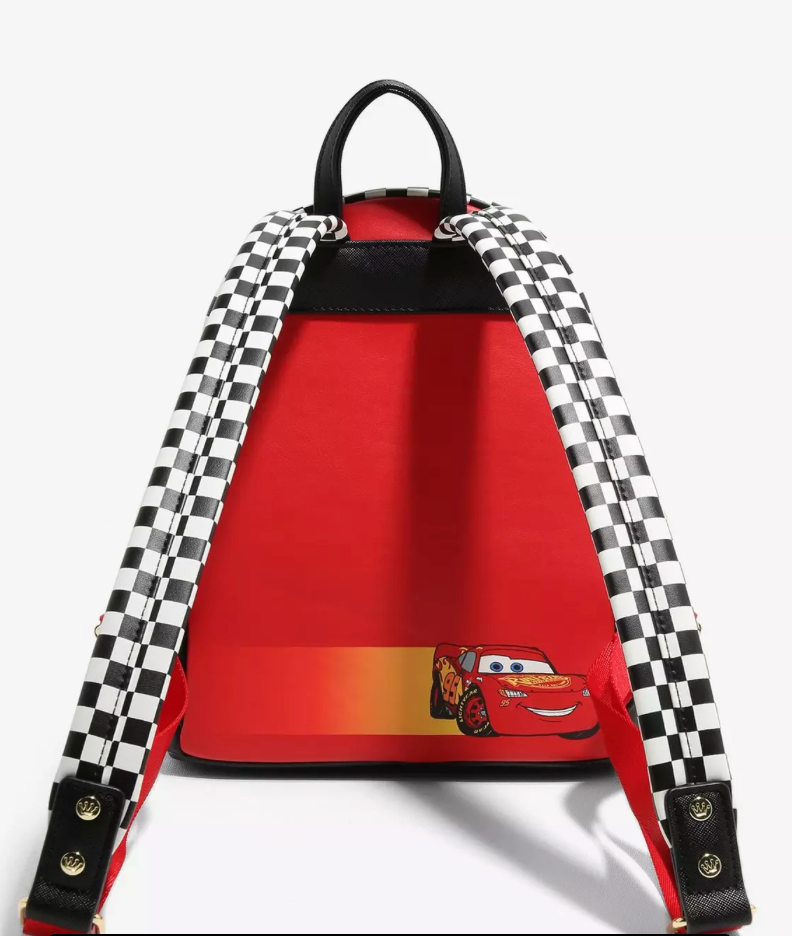 Loungefly Pixar Cars Lightning McQueen Rust-eze Light-up Mini Backpack - Sac à Dos