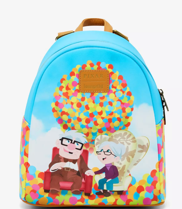 Loungefly Disney Pixar Up Carl & Ellie Balloons Mini Backpack - Sac à dos