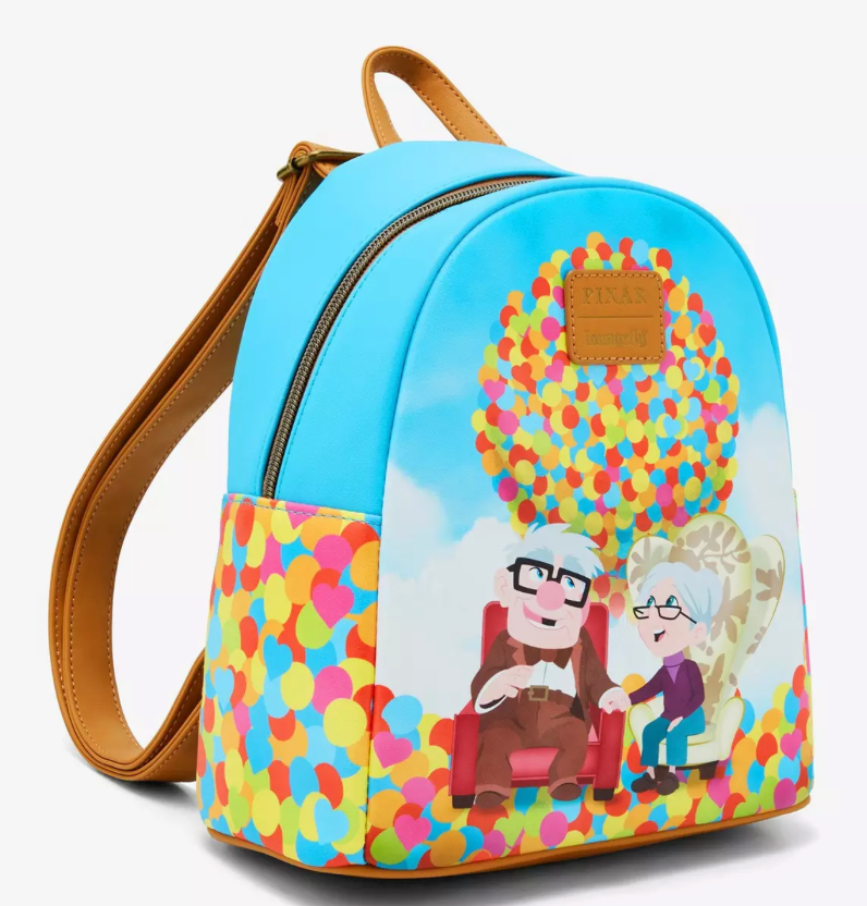 Loungefly Disney Pixar Up Carl & Ellie Balloons Mini Backpack - Sac à dos