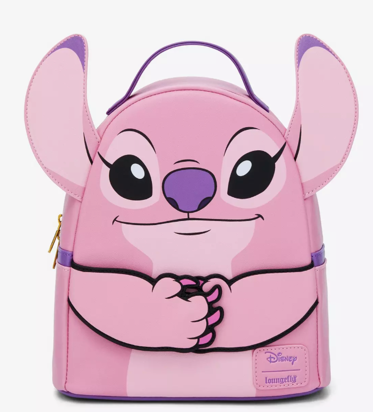 Loungefly Disney Stitch Angel Magnetic Hands Mini Backpack - Sac à dos